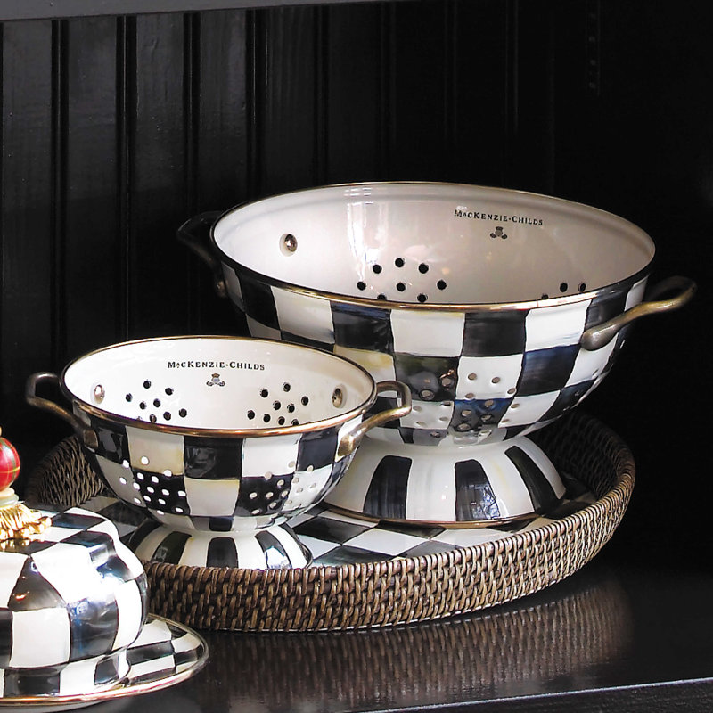 MacKenzie-Childs MacKenzie Childs Large Colander & Reviews | Birch